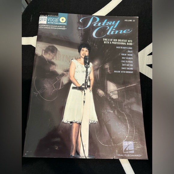 hal leonard Other - Patsy Cline Vocal Soundbook